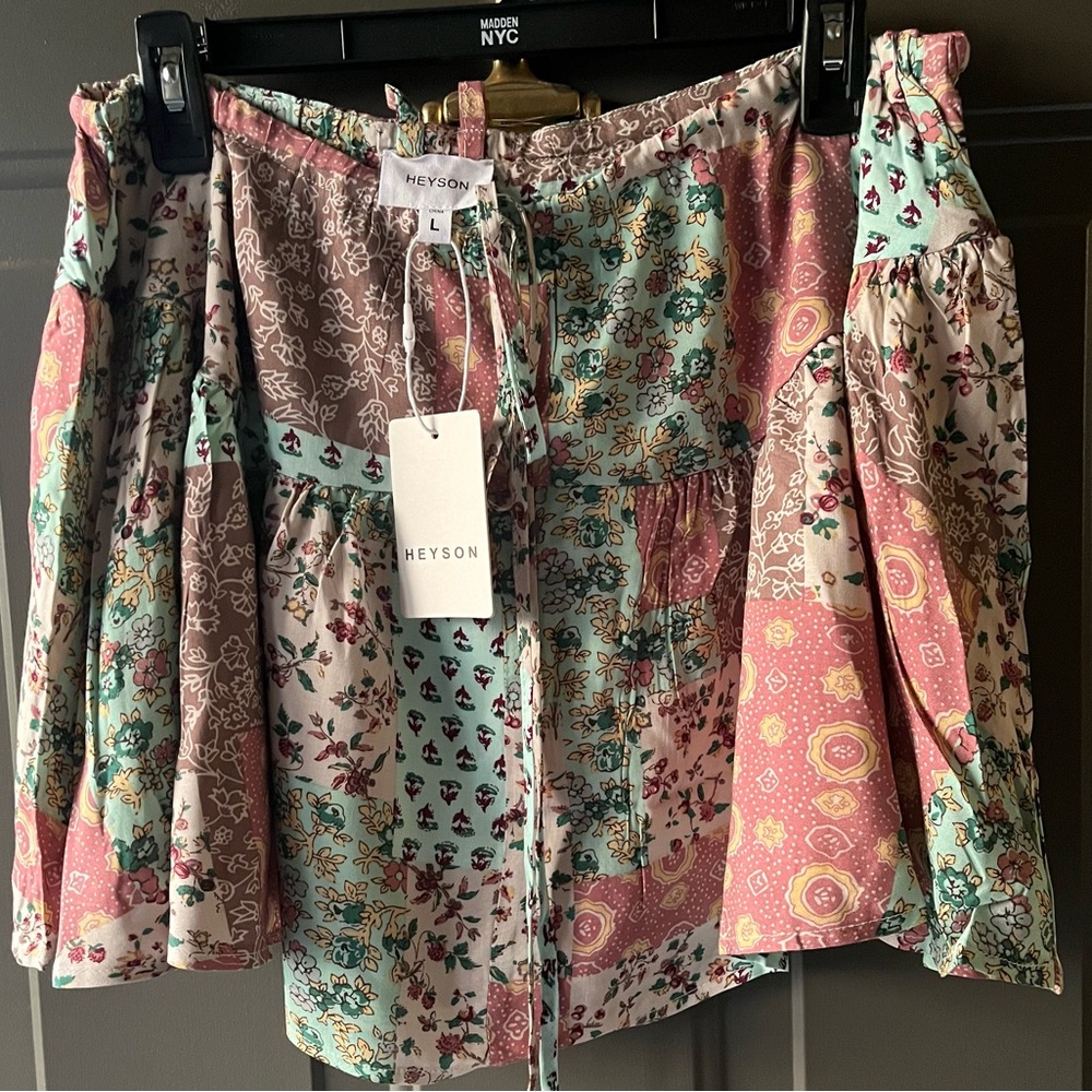 Heyson Women's Floral Patchwork Skirt - Multicolor